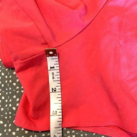 RBX Womens Red Athletic Shorts S Polyester Spandex - Picture 7 of 9